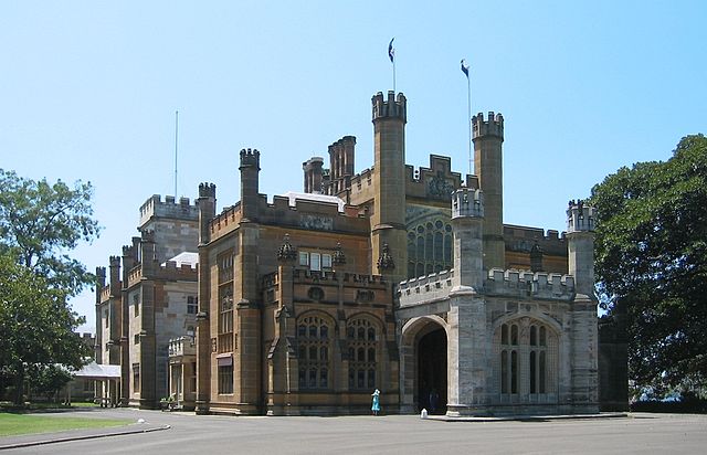 Government House in Sydney