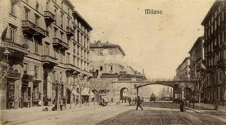 Corso Buenos Aires, Milano nel 1907