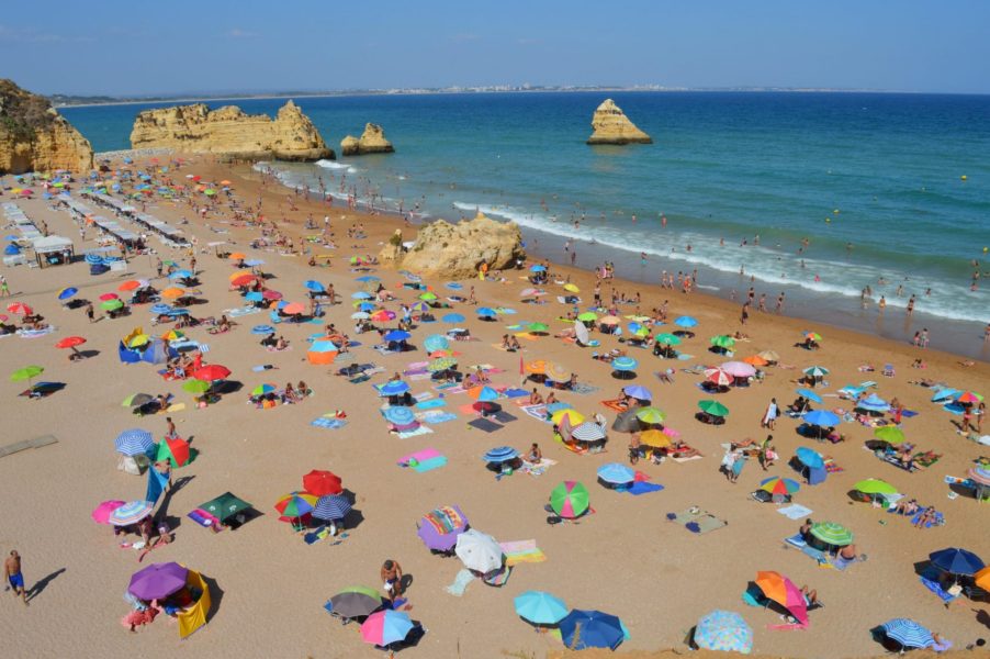 Spiaggia in Algarve Portogallo