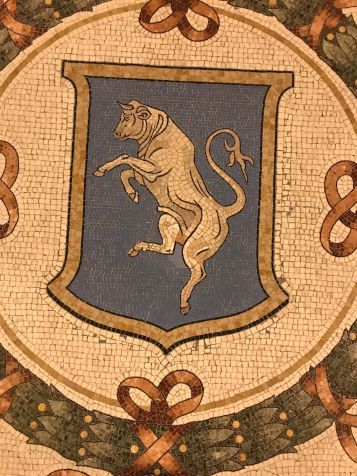 Mosaico toro - Galleria Vittorio Emanuele