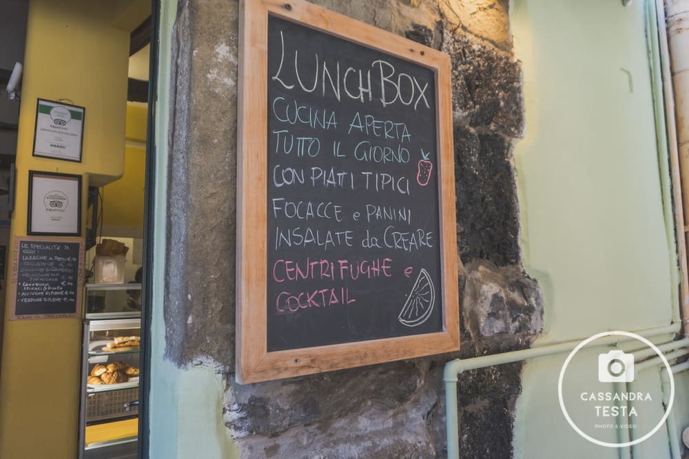 Lunch Box Vernazza